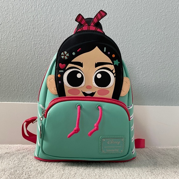 Loungefly Handbags - Disney Loungefly Vanelope Wreck-It Ralph Backpack
